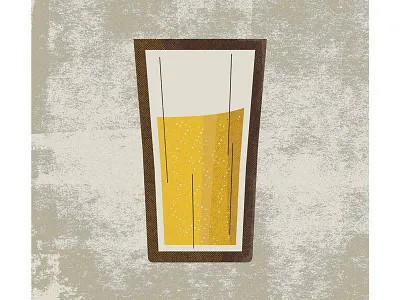 Berr beer cup friday glass texture