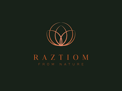 Raztiom agency beauty brand logo mark marketing marrakech monogram