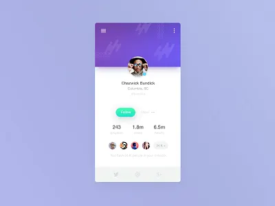 Profile Card card profile user