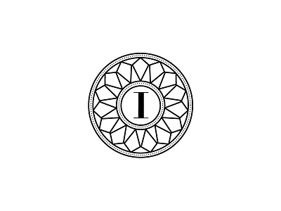 Ilya Jewelry_Unused art deco badge brand classical diamonds handmade ilya jewelry logo luxury mark