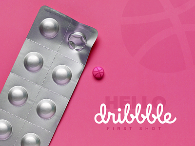 Hello Dribbble! dribbble first shot hello