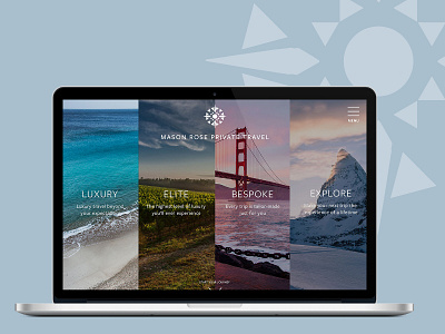 Luxury travel website luxury travel ui design ux website website design