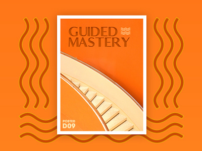 Guided Mastery Poster Design brand creative design designer guided identity logo philippines poster ui ux