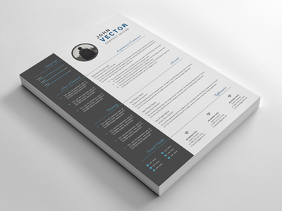 Resume A4 And Us Letter a4 business clean complete cover letter creative curriculum vitae