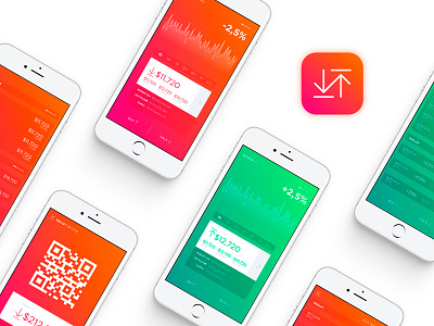 Crypto App app design