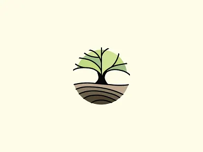 BioForce bio design graphic green illustration land plant tree