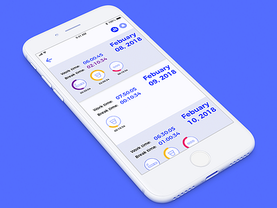 Workflow adobexd app color dailyui design fun iphone ui ux