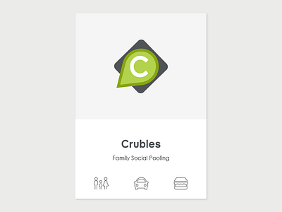 UI/UX Design - Crubles brand identity car pooling crubles family family social pooling product designer school smau uiux design web application winner smau