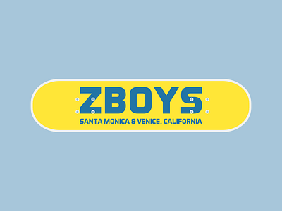 ZBoys Skateboard Design badge clean icon red skateboard sun surf vector zboys