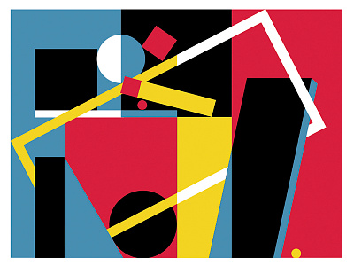 "10 things to do when you are bored at home" flatdesign geometric illustration polsola vector