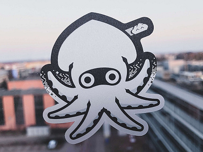 FROSTED BLOOPER sticker