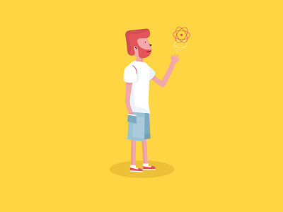 Character Exploration II avatar character face illustration illustrator react redhead shirt