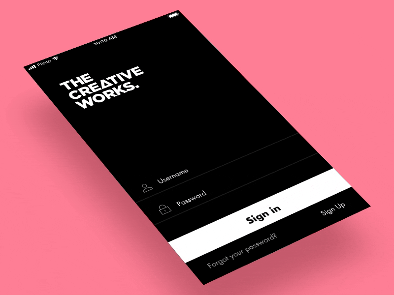 TCW UX/UI animation app microinteractions ui ux