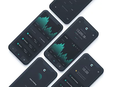 Coins — Native App app cryptocurrency design development react ui