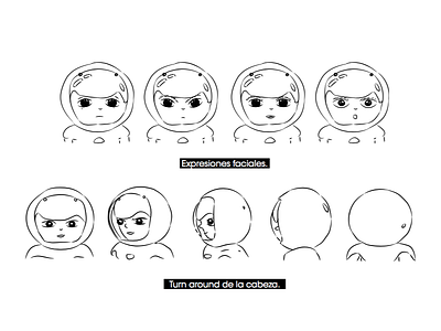 Astronaut character 2d astronaut character draw illustration illustrator sketch