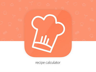 #Dailyui005 App Icon - Recipe Conversion 20 min design app icon cooking daily ui 005 dailyui 5 dailyui005 recipe recipe conversion