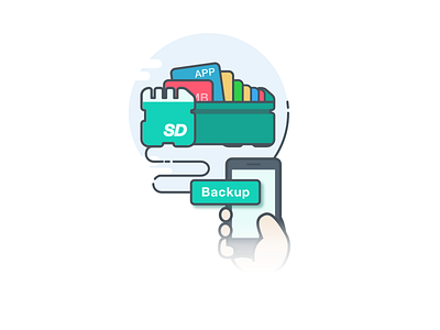 Introductory 1 android app icon sketch