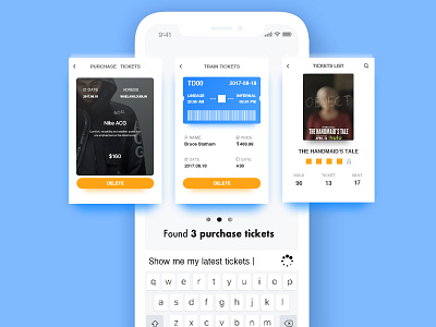 Tickets Search sketch