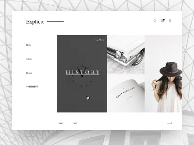 desktop-explicit clean clear desktop interactions minimal ui ux white