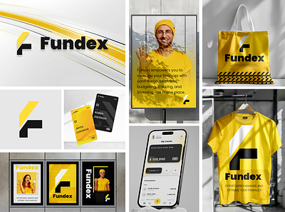 Fundex - Branding adobe xd app app branding app design brand design branding company branding figma finance finance app branding finance website branding futuristic branding logo logo design ui design ux design web design website website branding website design