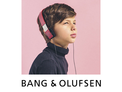Bang & Olufsen advertising bangolufsen campaign children kids photography sound