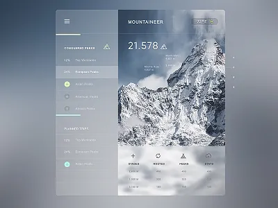 Mountaineer banner design graphic mountain mountaineer web web design