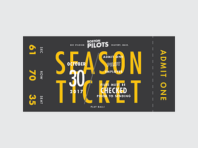 Monday Madness Throwback - Baseball+Futura aviation baseball boston classic futura pilot plane season ticket typography