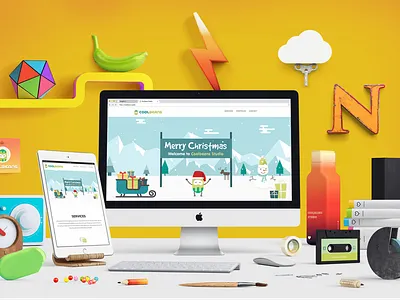 Update Homepage website Artwork Design 2d design bean cartoon coolbeans coolbeansstudio flat design