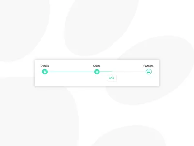 Progress Bar clean icons jrdickie minimal percentage progress ui uidesign ux uxdesign web website