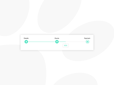 Progress Bar clean icons jrdickie minimal percentage progress ui uidesign ux uxdesign web website
