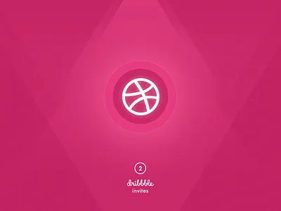 2 Dribbble Invites dribbble invitation invite invites