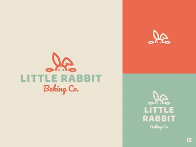 Litt Rabbit Baking Co bakery baking cookie little muffin rabbit scone