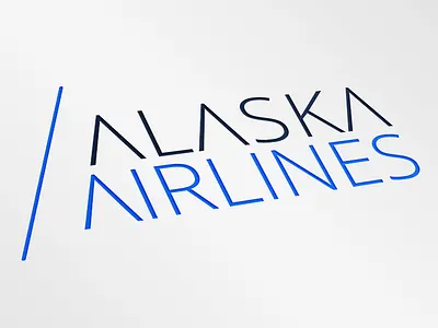 Concept Alaska Airlines Logo airline alaska airlines concept logo