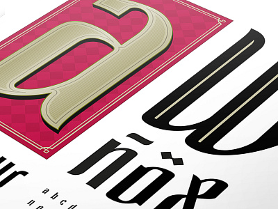 Excálibur Font design excálibur font type