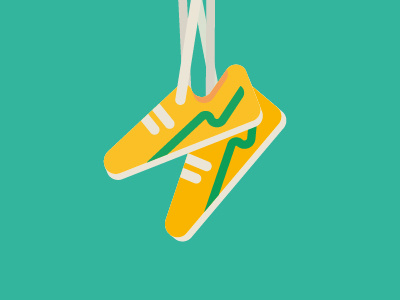 New Year Resolutions - Marathon exercise fitness goals illustration vector