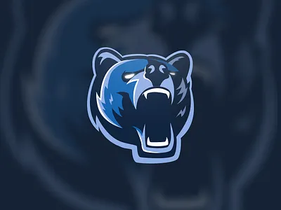 Esport - Bear logo bear bear logo design esport graphic illustration logo team team logo