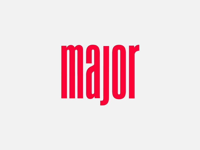 Go Major animation brand branding logo major music vector