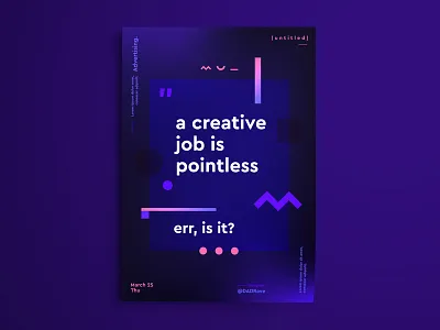 [untitled] - Poster charlie baker colour geometric graphic design poster