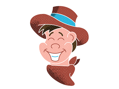 Cowboy Kid boy children childrens illustration cowboy cowboys illustration illustrator kid vector