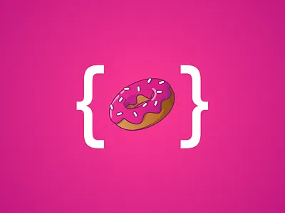 Donut Icon glaze glaze donut snack icon fullsnack code sprinkles