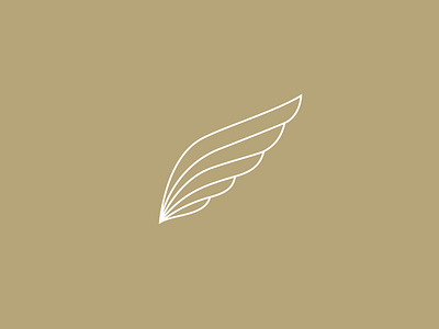 Wing icon illustration symbol wing