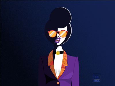 Chic art illustration vector