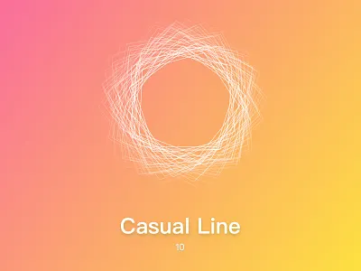 Casual Line 10 casual line sketch
