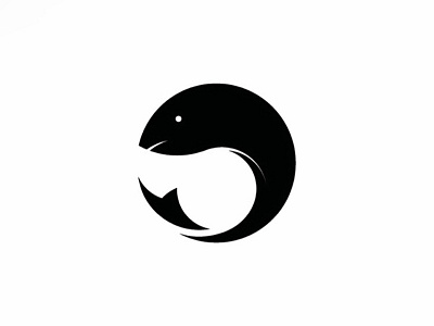 Ellipse fish 2017 black ellipse fish illustration new only style tool