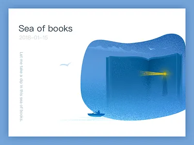 Sea of books book ps sea ui