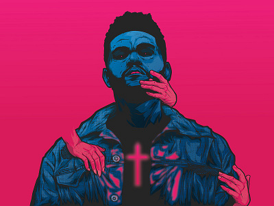 Starboy illustrator pentool vector wacom