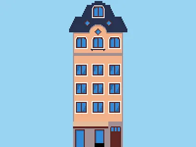 Building-1 8 bit building