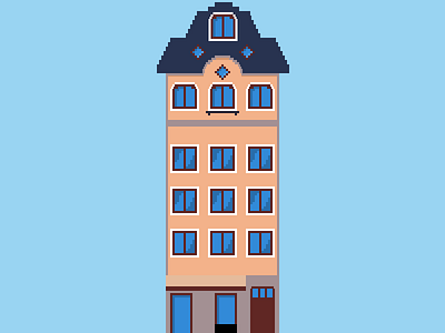 Building-1 8 bit building