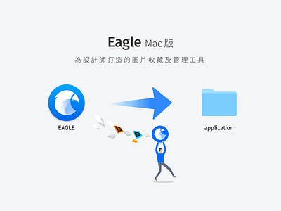 Eagle macOS install Design app dmg eagle icon install installation mac macos