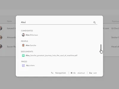 The case of search functional minimal search search functionality ui web